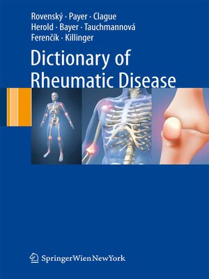 cover image of Dictionary of Rheumatology